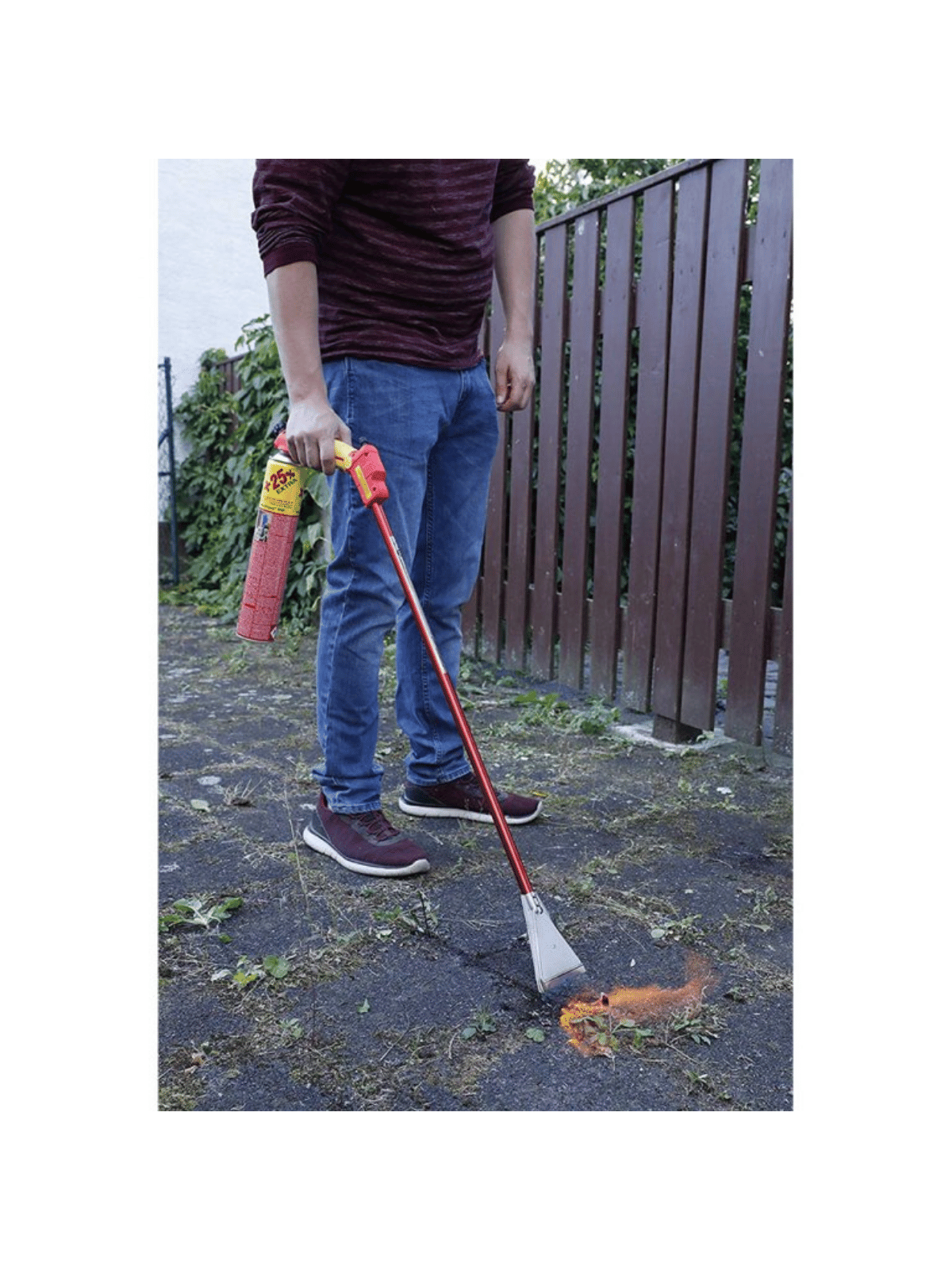 Brûleur de Désherbage Thermique Premium Rothenberger - Large Buse & Piezo