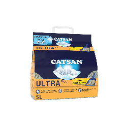 Litière Agglomérante Catsan Ultra Absorbante Plus - Hygiène & Contrôle Odeurs