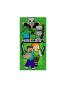 Serviette de Plage Minecraft 70x140cm - Drap de Bain Enfant & Gamer