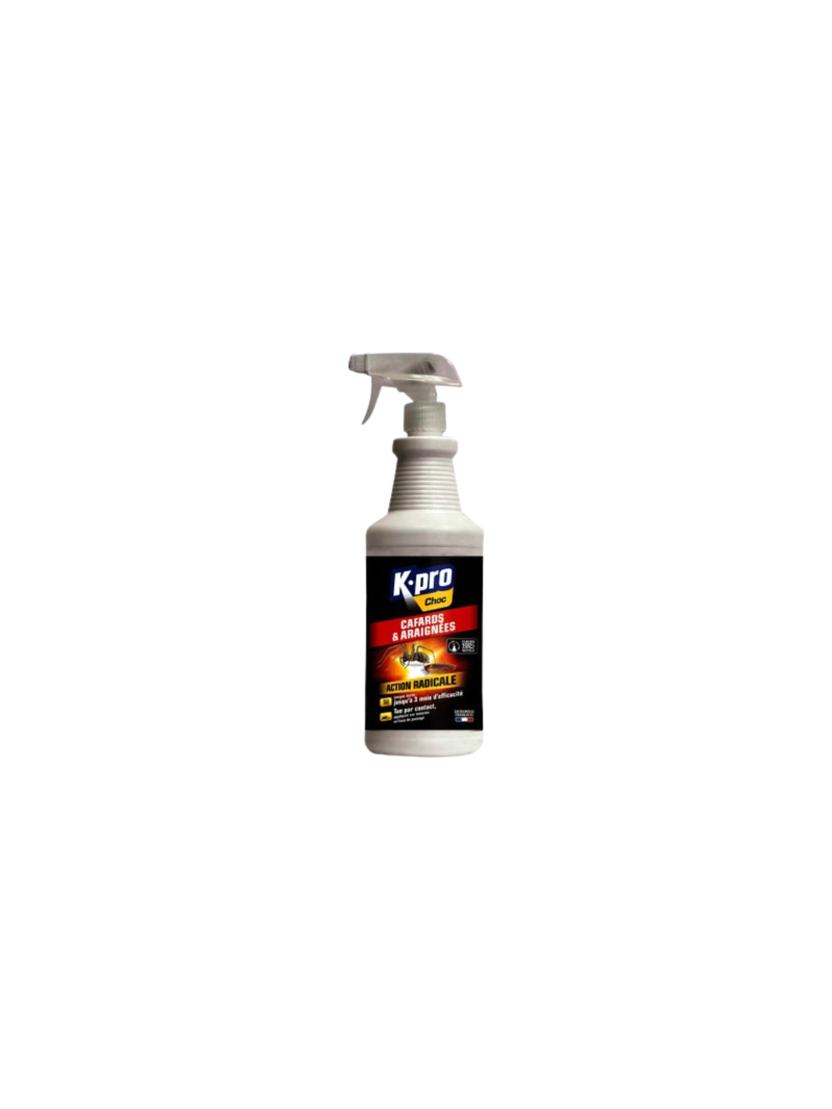 Insecticide anti-rampants K.PRO 1L – Élimine cafards et araignées efficacement en pulvérisateur prêt à l’emploi