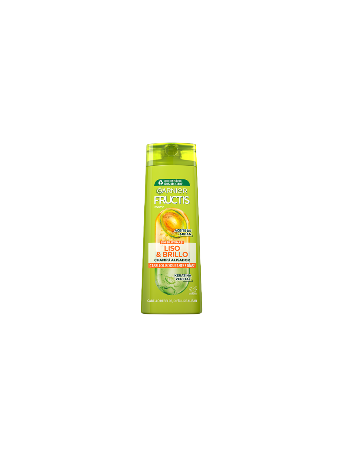 Shampooing lissant Garnier Fructis 360 ml – Cheveux lisses, doux et brillants au quotidien