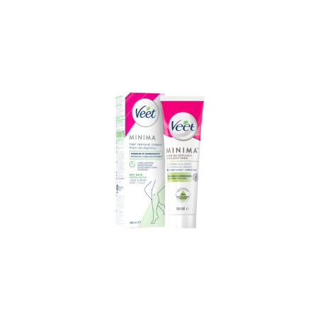 Crème dépilatoire Veet Silk & Fresh peaux sèches 100 ml – Épilation douce et peau hydratée