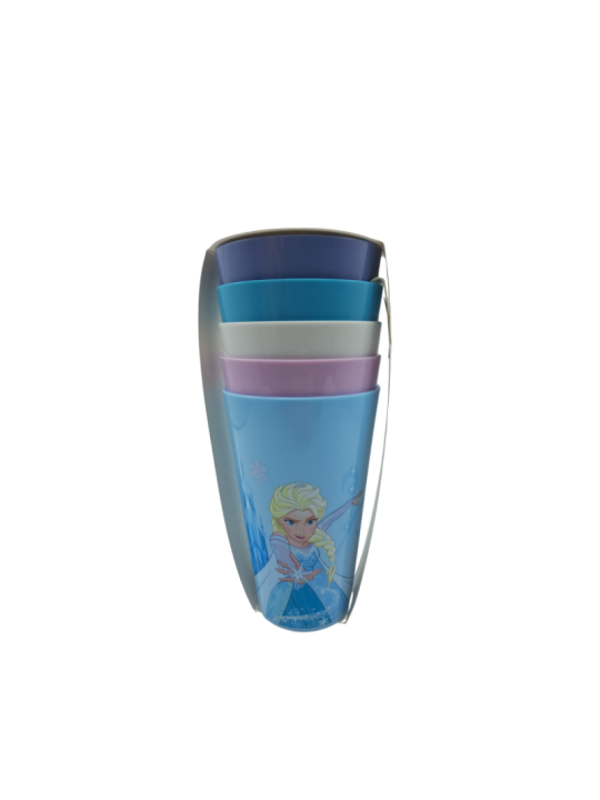 Set de 5 gobelets La reine des neiges Disneyland Paris
