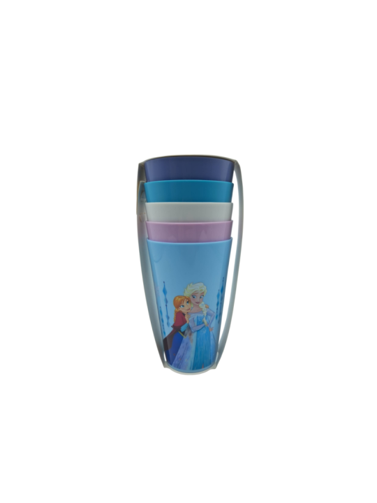 Set de 5 gobelets La reine des neiges Disneyland Paris