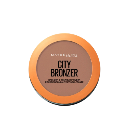Maybelline City Bronzer 200 Naturel Rosé – Poudre bronzante sculptante effet bonne mine et contouring naturel