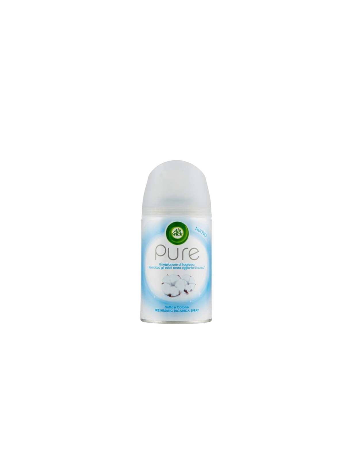 Airwick Freshmatic Pure Coton 250 ml – Recharge désodorisant automatique fraîcheur continue maison