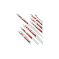 Virax 046004 – Pack 5 lames scie sabre 150 mm 14 D/'' coupe précise et durable