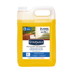 Nettoyant Décrassant Extérieur Starwax 5L - Sols, Murs et Toitures