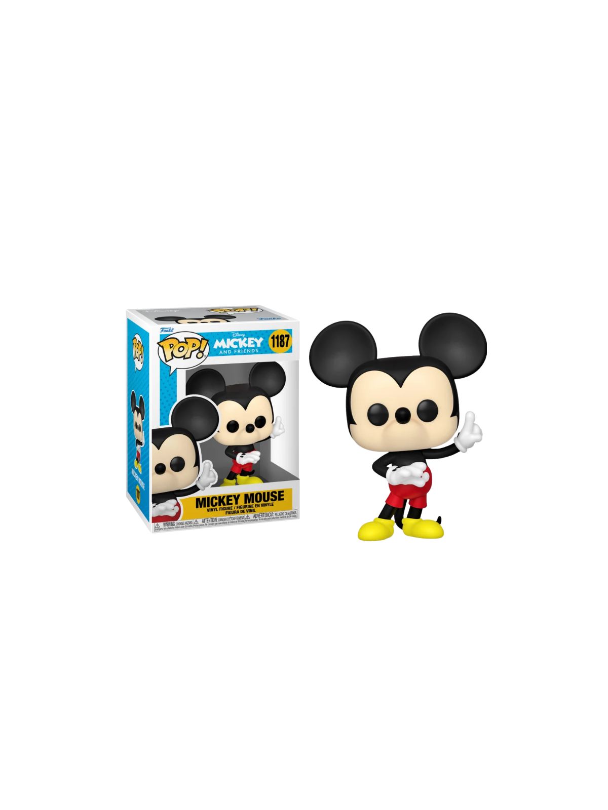 Figurine POP Mickey Mouse N°1187