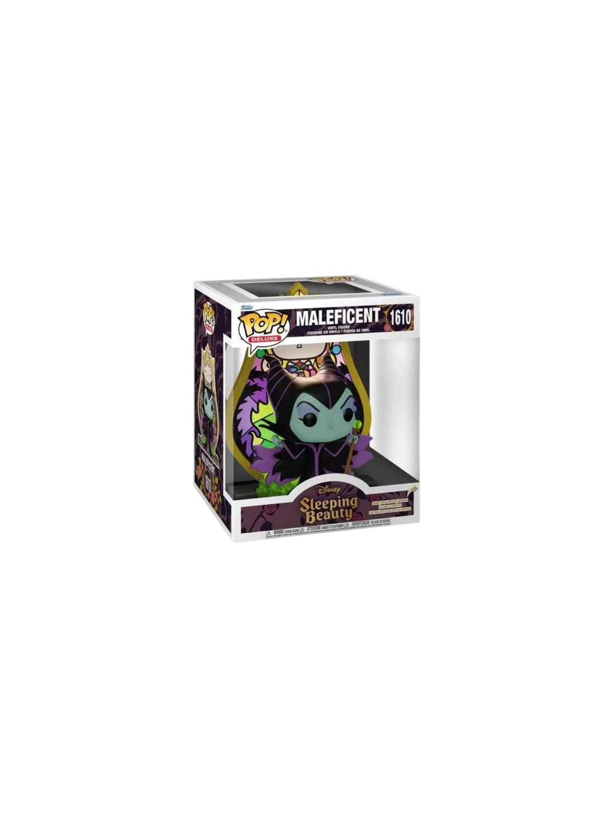 Figurine POP Maléfique Stained glass Deluxe N°1610 Disney