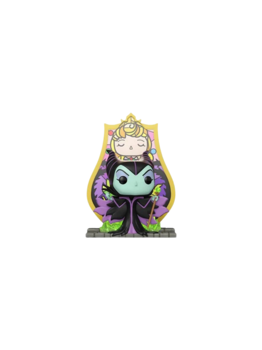 Figurine POP Maléfique Stained glass Deluxe N°1610 Disney