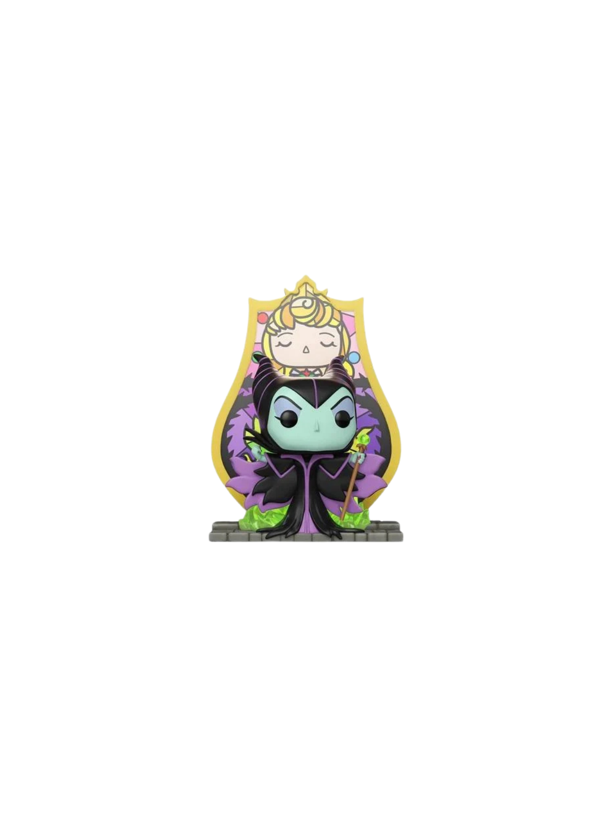 Figurine POP Maléfique Stained glass Deluxe N°1610 Disney