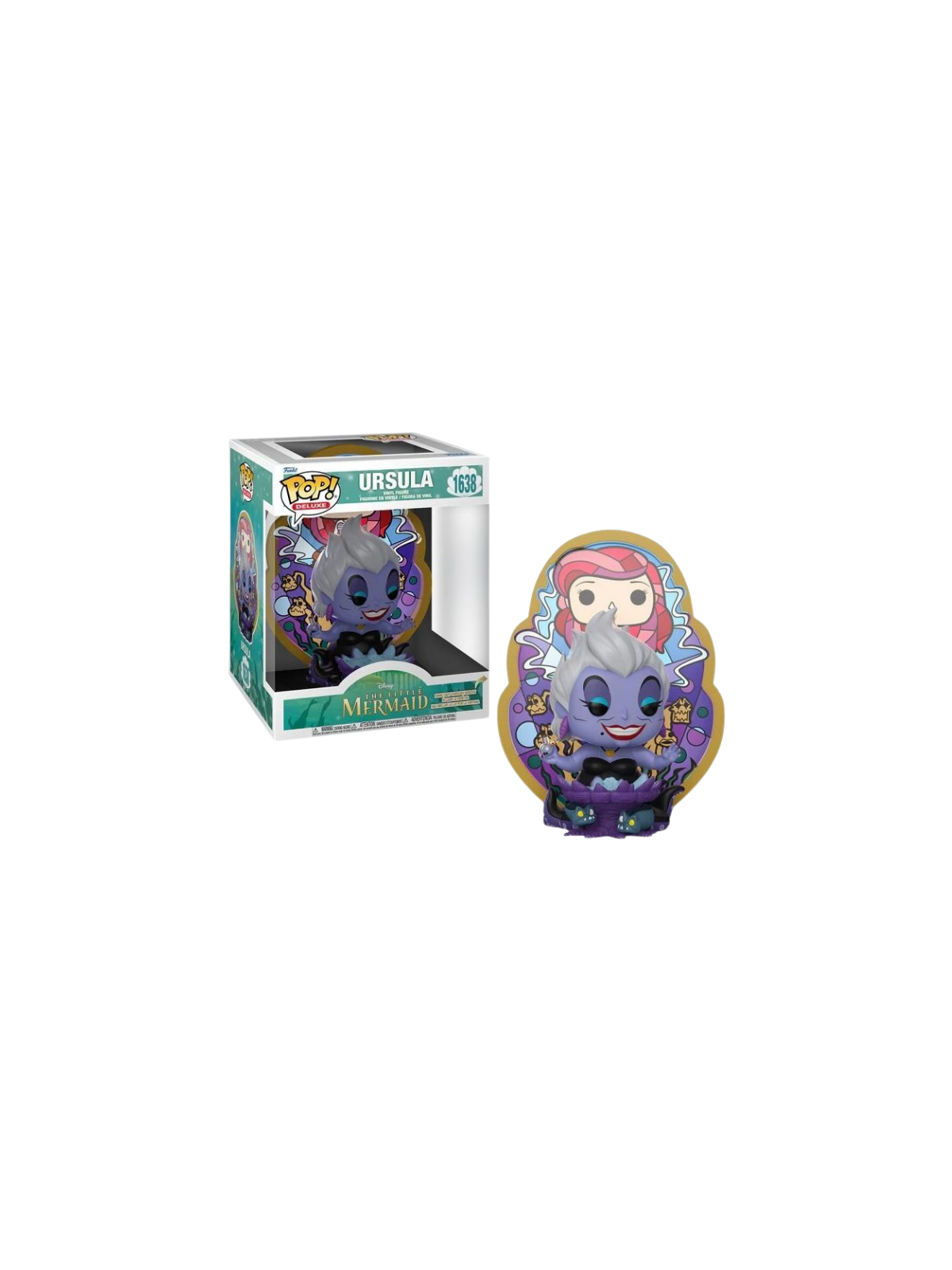 Figurine POP Ursula stained glass Deluxe N°1638 Disney