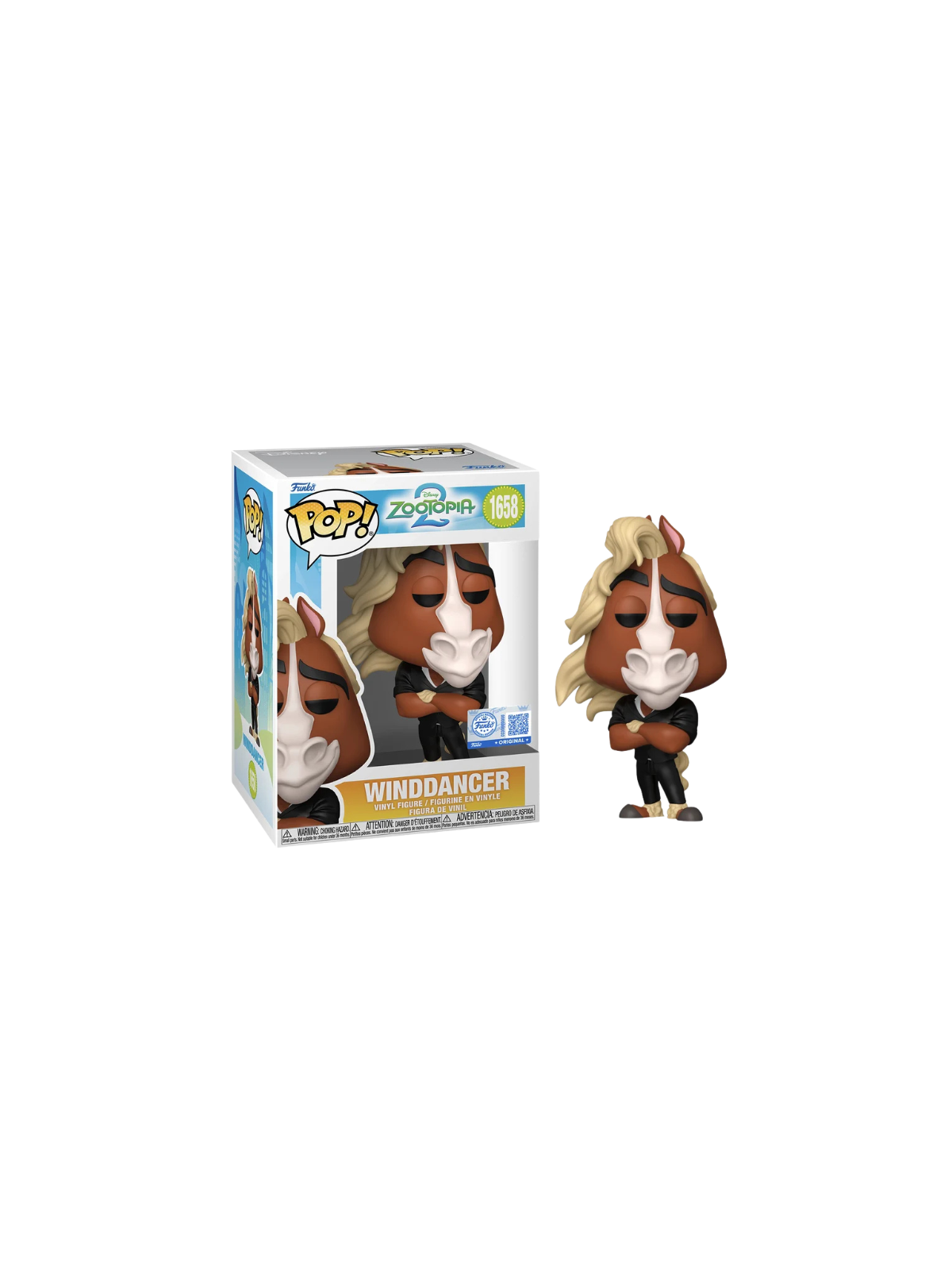 Figurine POP Winddancer Zootopie 2 N°1658