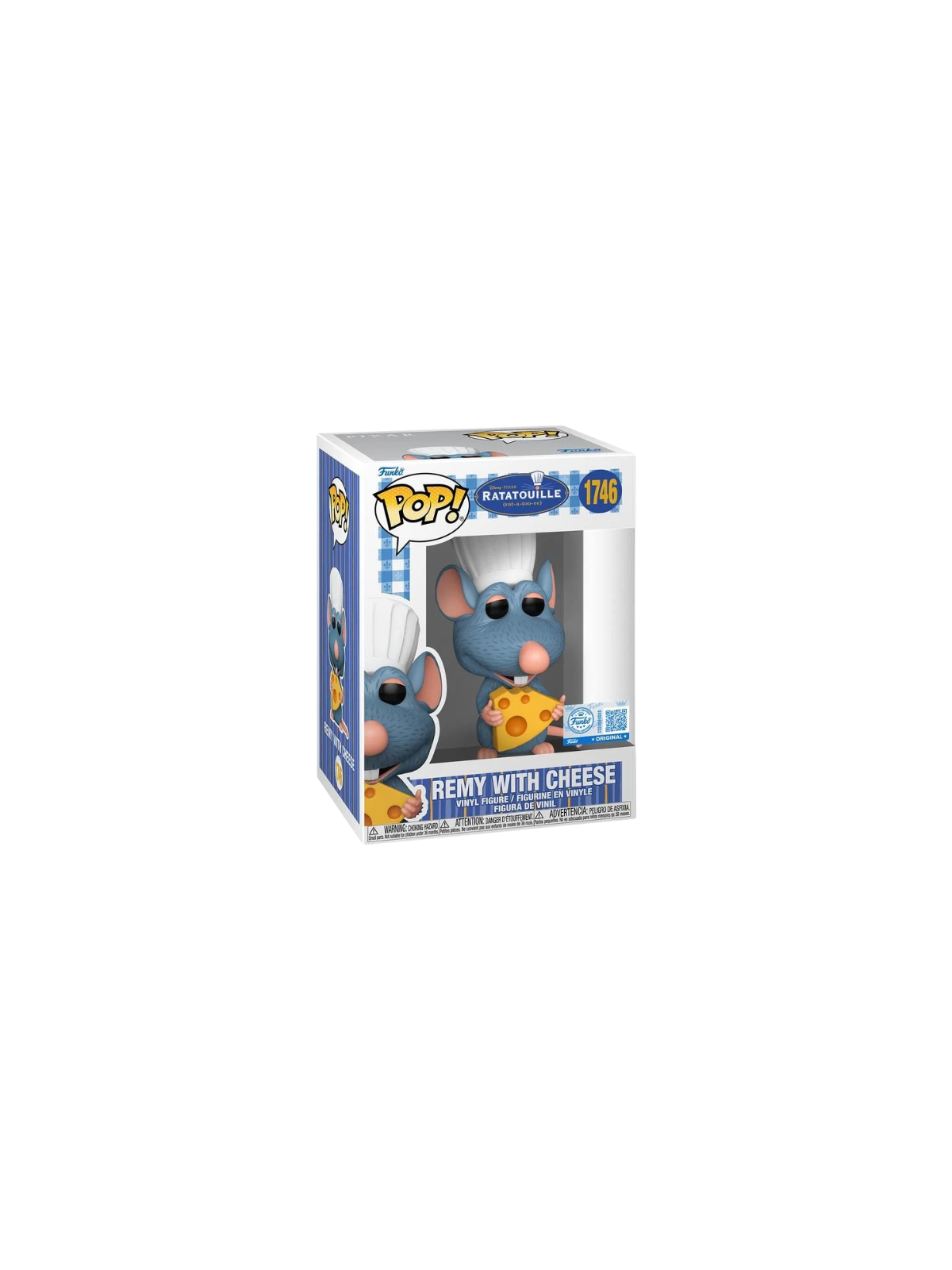 Figurine POP Rémy avec fromage Ratatouille N°1746