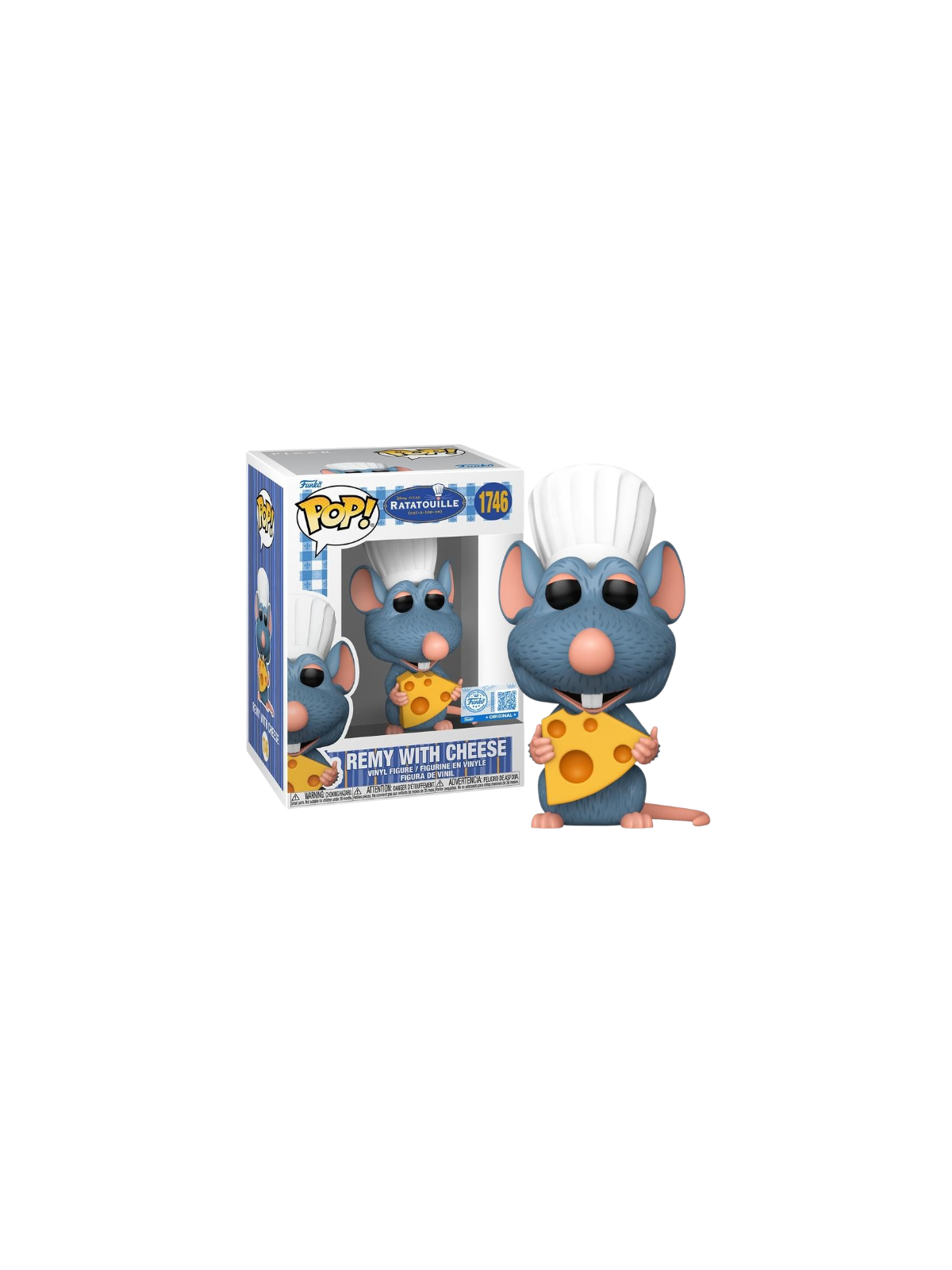 Figurine POP Rémy avec fromage Ratatouille N°1746