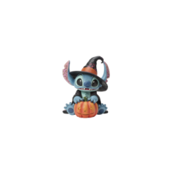 Figurine Stitch en sorcière avec une citrouille - Disney Traditions 6017942