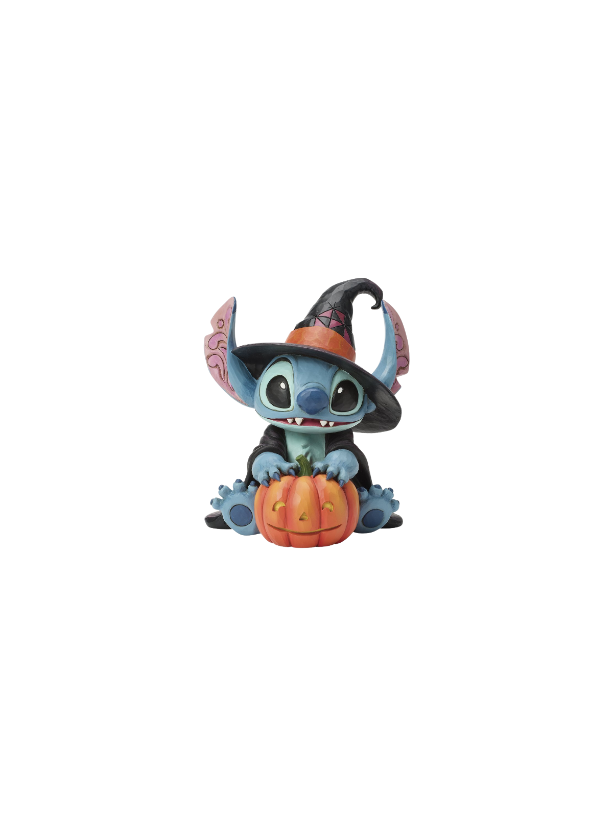 Figurine Stitch en sorcière avec une citrouille - Disney Traditions 6017942