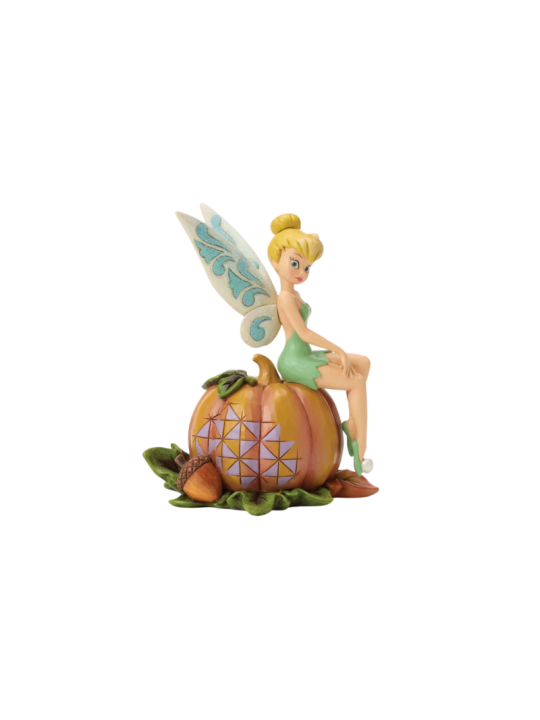 Figurine Fée Clochette sur la citrouille Disney Traditions 6017943