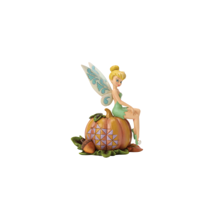 Figurine Fée Clochette sur la citrouille Disney Traditions 6017943