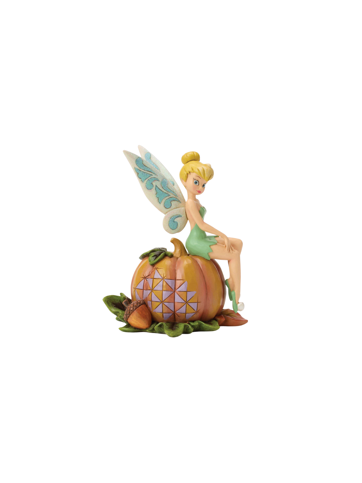 Figurine Fée Clochette sur la citrouille Disney Traditions 6017943