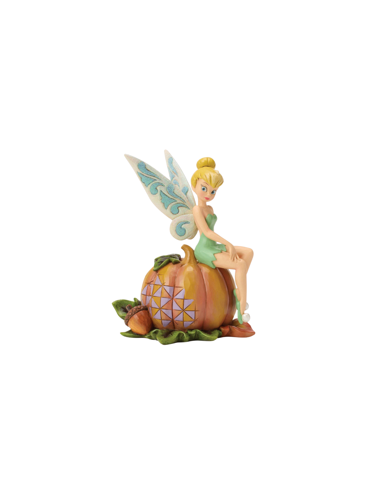 Figurine Fée Clochette sur la citrouille Disney Traditions 6017943