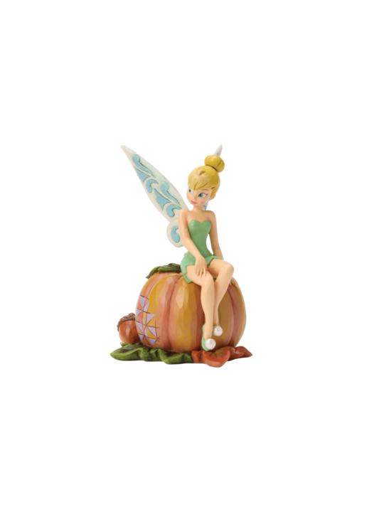 Figurine Fée Clochette sur la citrouille Disney Traditions 6017943