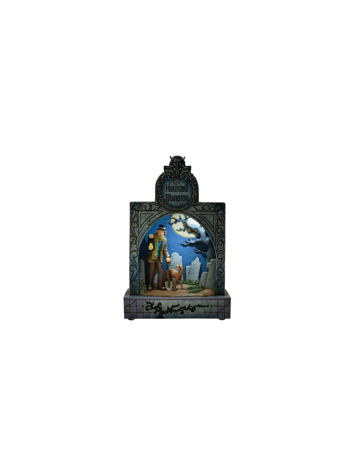 Figurine Diorama Led Haunted Mansion Disney Traditions 6017932