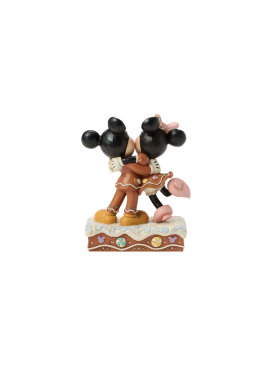 Figurine Mickey et Minnie en pain d'épices Disney Traditions 6018705