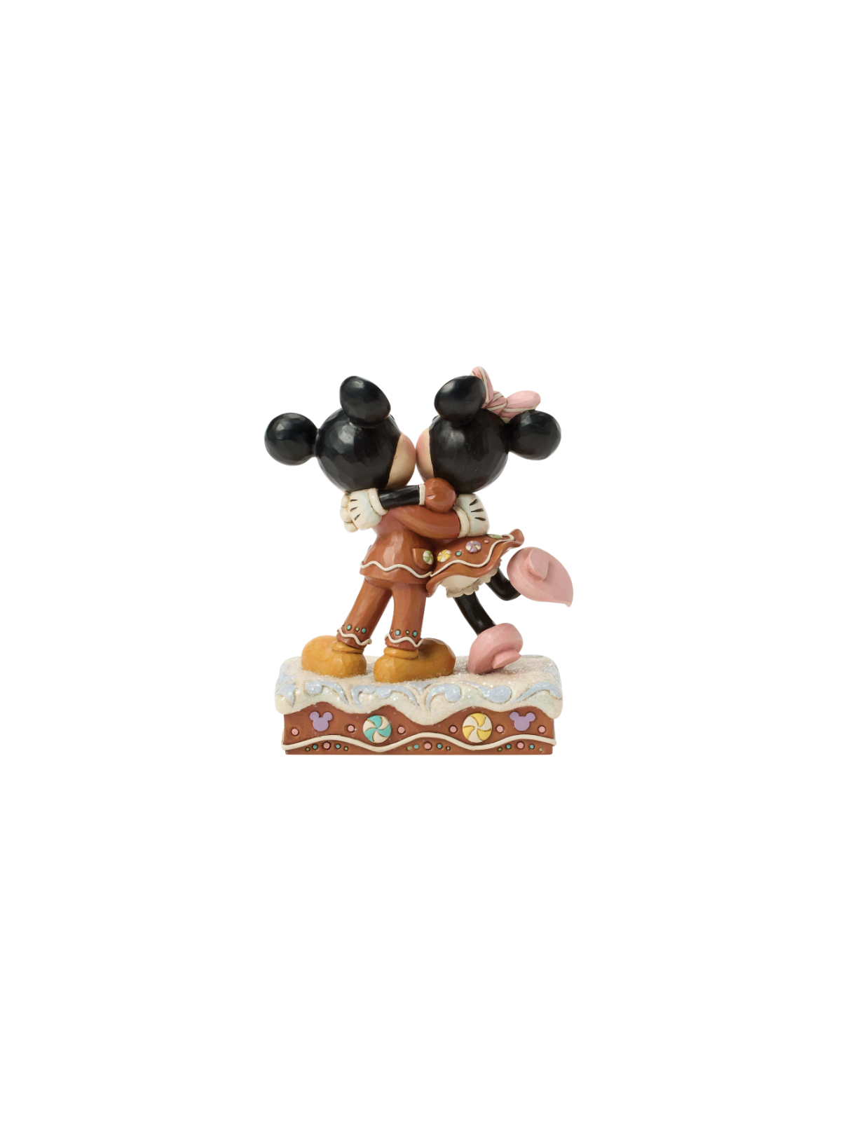 Figurine Mickey et Minnie en pain d'épices Disney Traditions 6018705