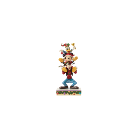 Figurine Mickey, Donald & Dingo empilés Disney Traditions 6018706