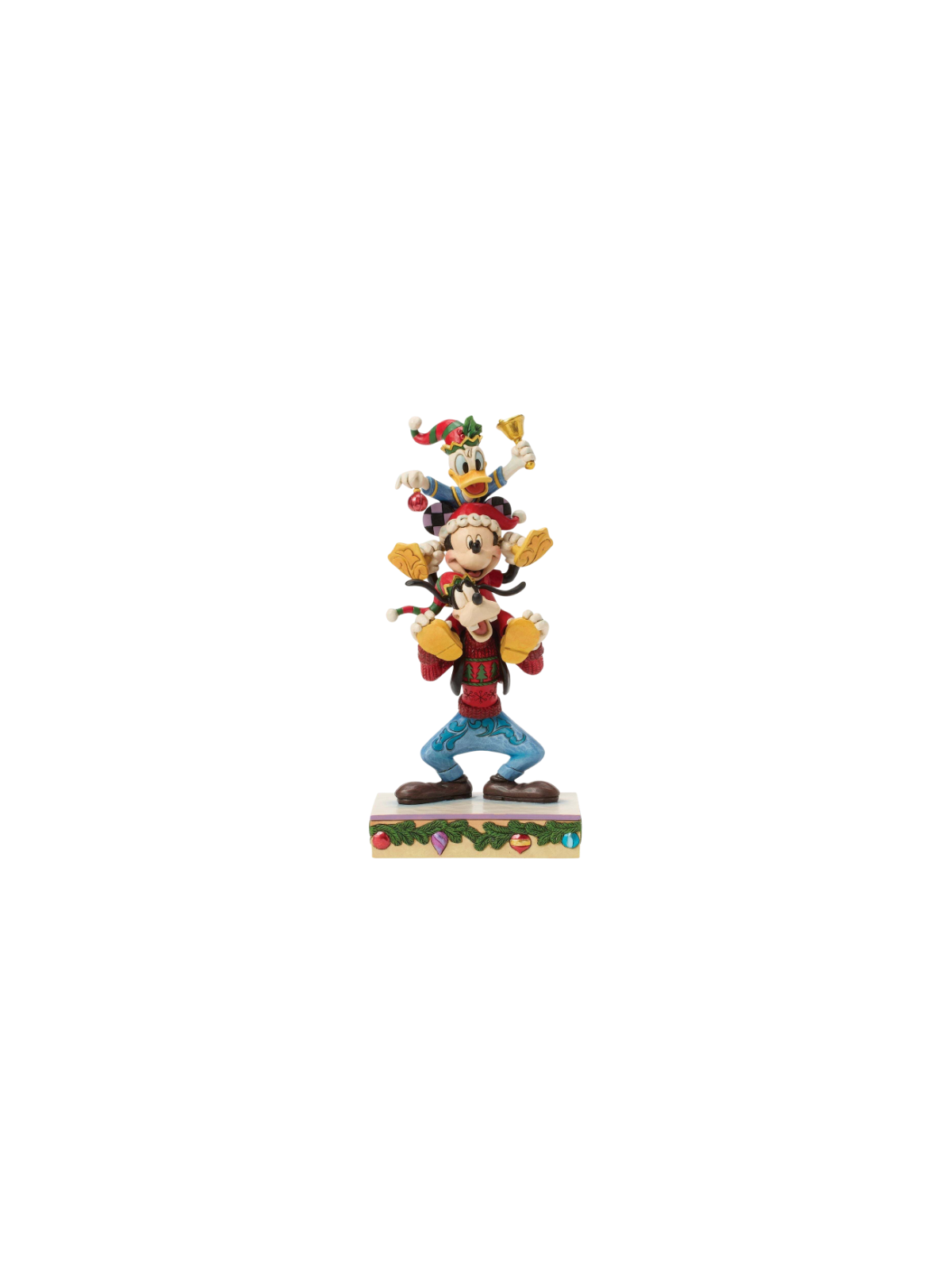 Figurine Mickey, Donald & Dingo empilés Disney Traditions 6018706