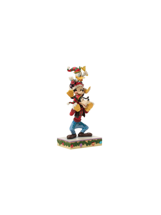 Figurine Mickey, Donald & Dingo empilés Disney Traditions 6018706