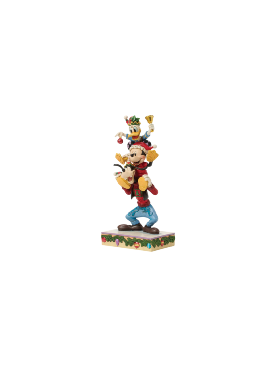 Figurine Mickey, Donald & Dingo empilés Disney Traditions 6018706