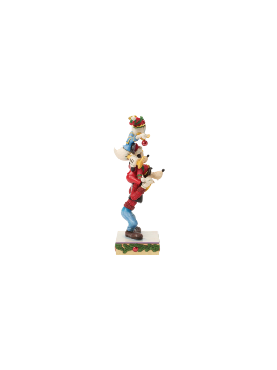 Figurine Mickey, Donald & Dingo empilés Disney Traditions 6018706