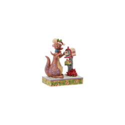 Figurine Kanga et petit gourou de noël Disney Traditions 6018707