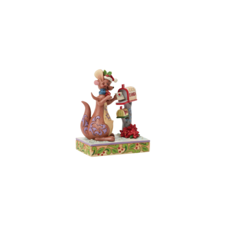 Figurine Kanga et petit gourou de noël Disney Traditions 6018707