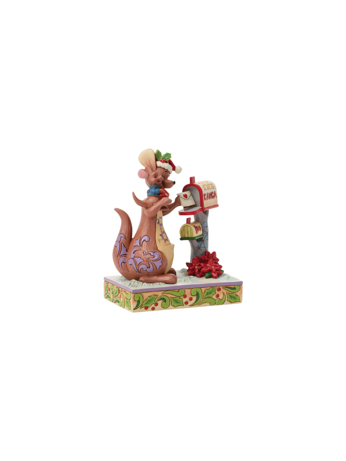 Figurine Kanga et petit gourou de noël Disney Traditions 6018707