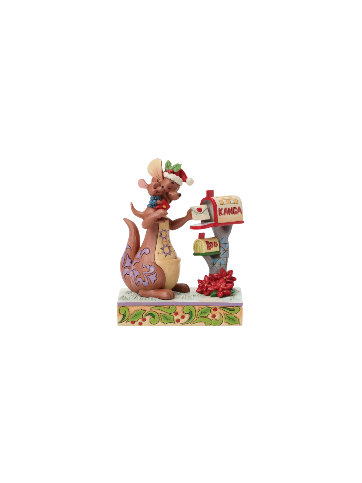 Figurine Kanga et petit gourou de noël Disney Traditions 6018707