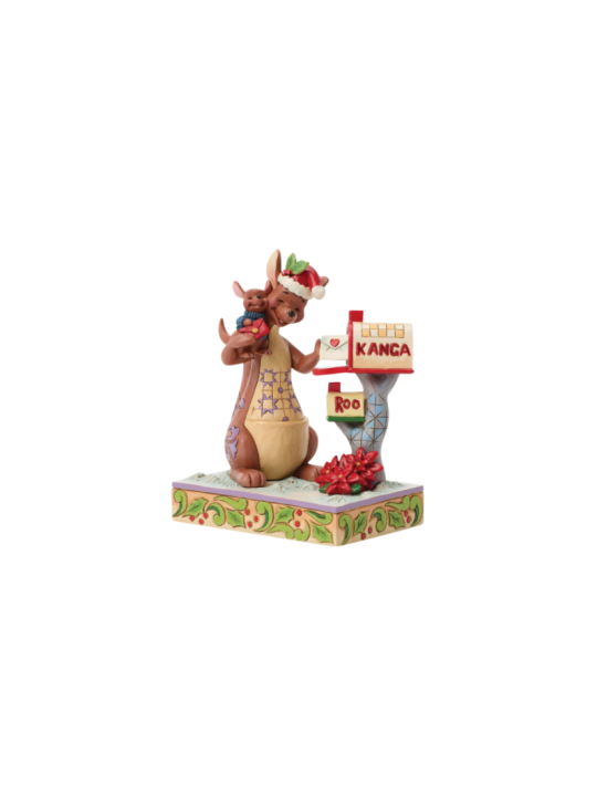 Figurine Kanga et petit gourou de noël Disney Traditions 6018707