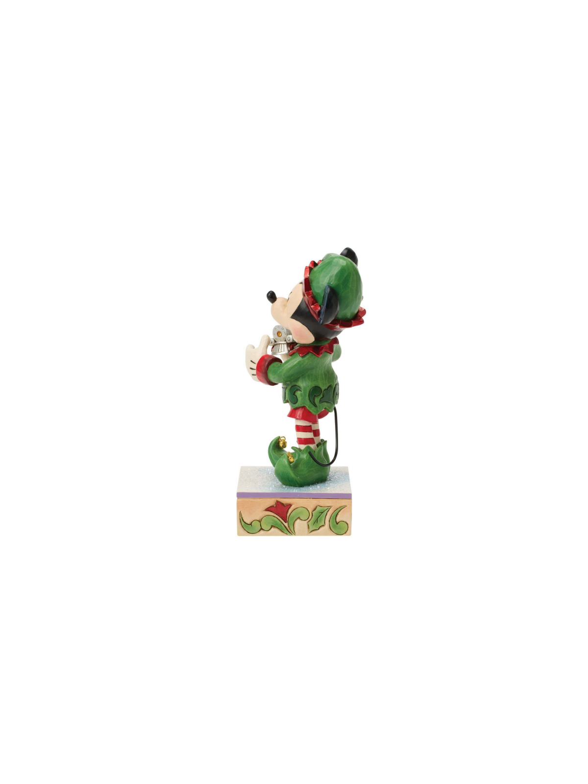 Figurine Mickey l'elfe avec le train édition spéciale Disney Traditions 6018712