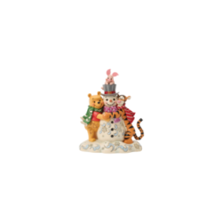 Figurine Winnie et ses amis le bonhomme de neige Disney Traditions 6018716