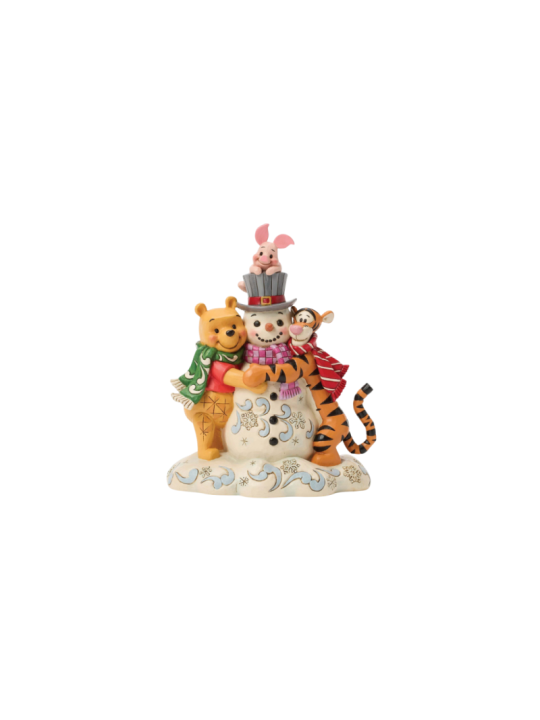Figurine Winnie et ses amis le bonhomme de neige Disney Traditions 6018716