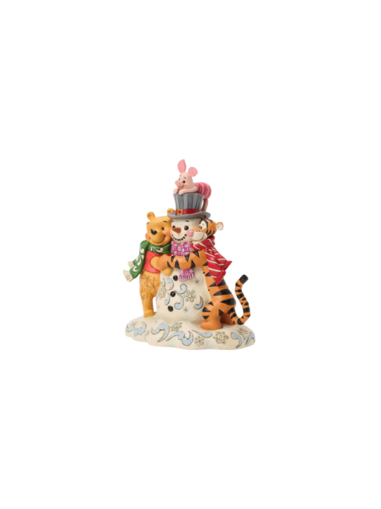 Figurine Winnie et ses amis le bonhomme de neige Disney Traditions 6018716