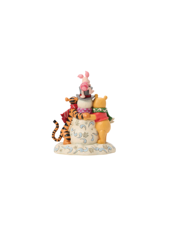 Figurine Winnie et ses amis le bonhomme de neige Disney Traditions 6018716