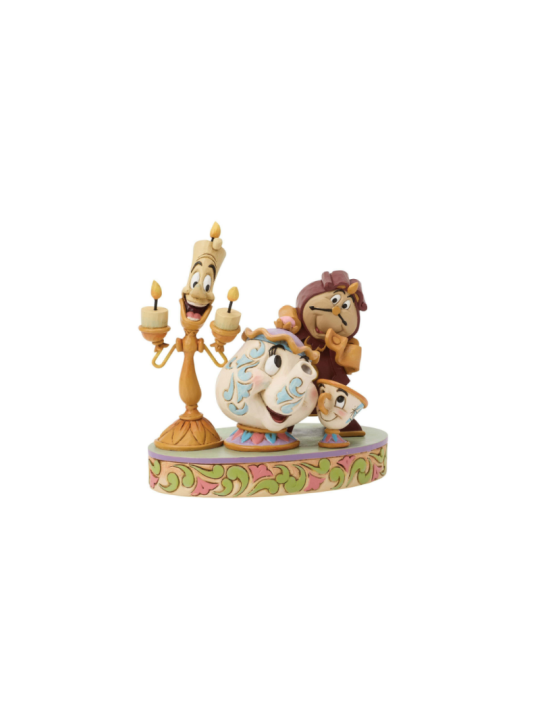 Figurine Lumière, Madame Samovar, Zip & Big Ben Disney Traditions 6018724