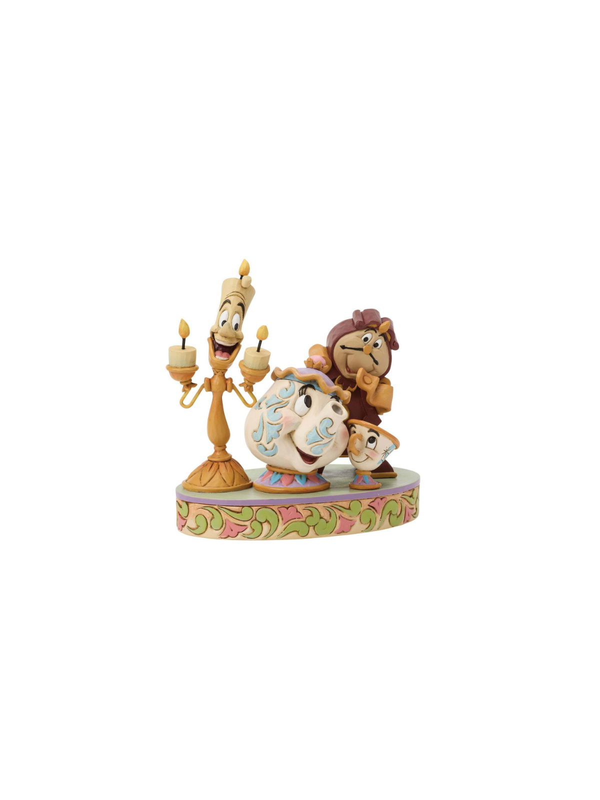 Figurine Lumière, Madame Samovar, Zip & Big Ben Disney Traditions 6018724