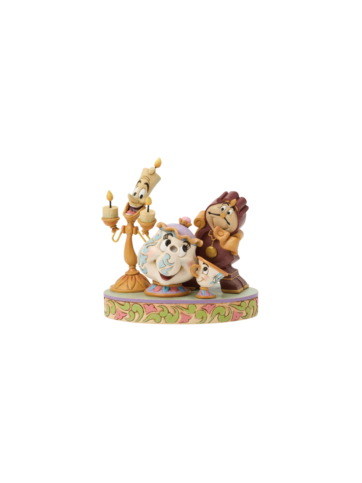 Figurine Lumière, Madame Samovar, Zip & Big Ben Disney Traditions 6018724