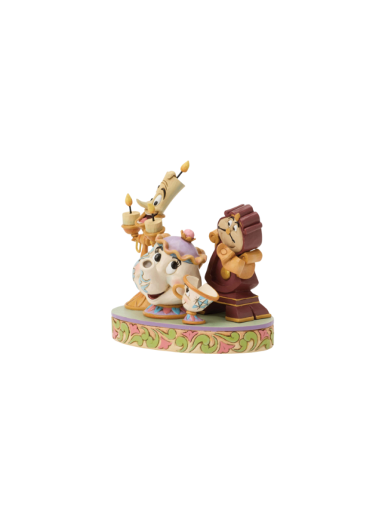 Figurine Lumière, Madame Samovar, Zip & Big Ben Disney Traditions 6018724