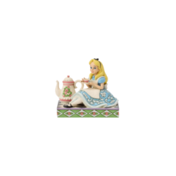 Figurine Alice avec la théière Disney Traditions 6018925